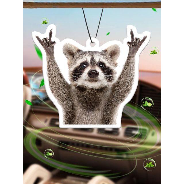 Tablettes d'aromathérapie pour voiture Funny Raccoon Beyer, désodorisant pour garde-robe, parfum,
