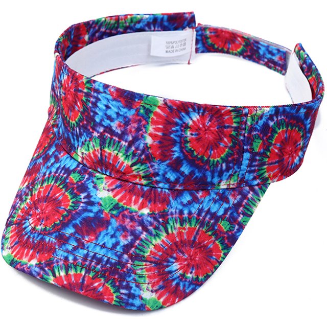 Summer Sun Hats Men Women Adjustable Visor UV Protection Top Empty Printed Sports Tennis Running Sunscreen Cap Hat