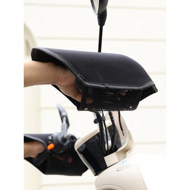 Summer Motorcycle sunscreen gloves Rainproof Motorbike hand protection Muffs Sun protection gloves Bike sunshade handle cover