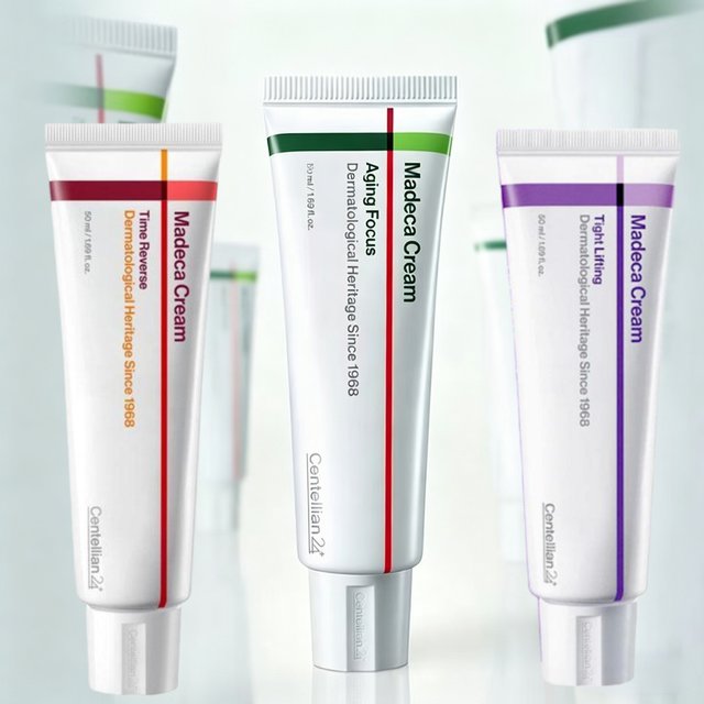 New Centellian 24 Madeca Cream - Aging Focus, Time Reverse, Tight Lifting, 50ml Firming Brighten Moisturizer, Korean Skincare