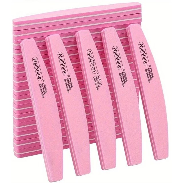 2/10PCS Professional Double-sided Nail File Block Colorful Sponge Nail Polish Buffing Sanding Buffer Strip Polishing Pedicure