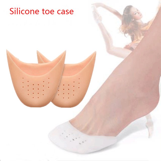 1 Pair Silicone Forefoot Pad Toe Protector High Heel Half Size Cushion Non-Slip Shoe Insole for women And Men Foot Care