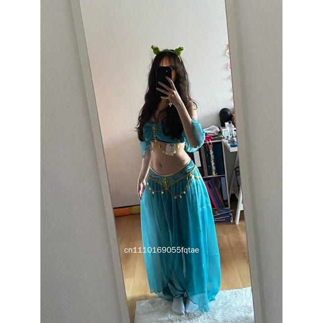 Costume de cosplay sexy de la reine égyptienne Cléopâtre, tenue exotique de danse du ventre, tenue indienne et arabe pour Halloween, mascarade, soirée en boîte de nuit