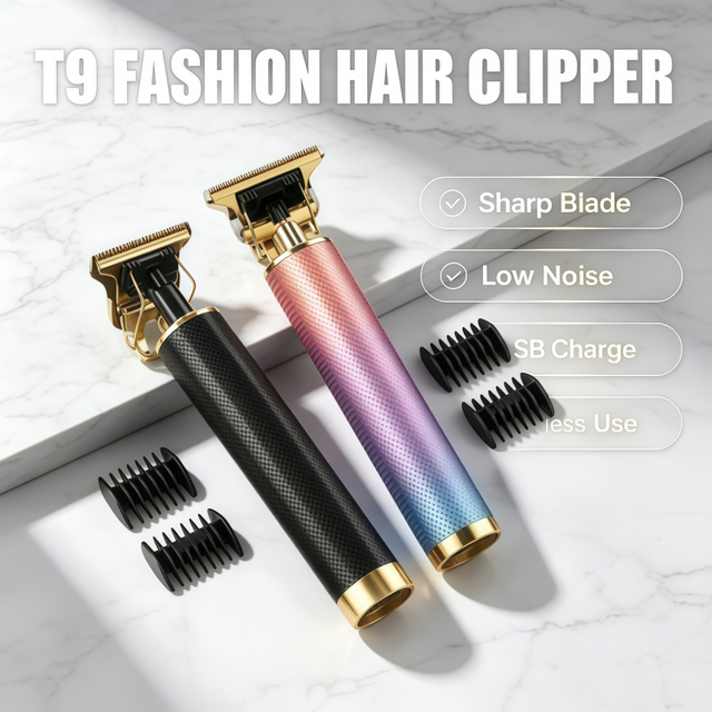 Professional Barber Clipper Kit /Accessories for men | USB Fast Charging | Beard/Body/Hair Trimmer | Precision Electric Shaver