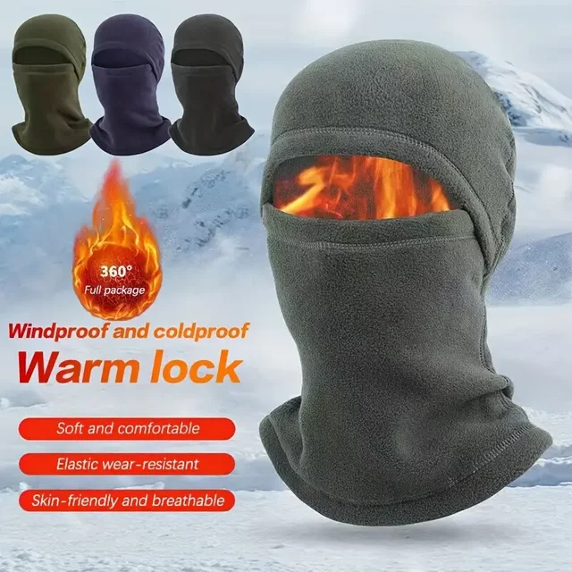 Balaclava Winter Ski Face Mask Breathable Windproof Thermal Face Mask for Motorcycle Riding Cycling in Cold Weather Winter Neck