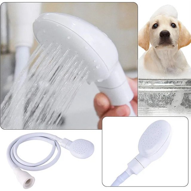 Universal Sink Spray Rubber Hose Shower Head Portable Shampoo Spray Sink Spray Hose Bathroom Handheld Shower