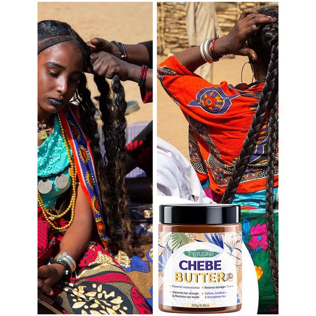 Chebe Butter 250g Afr Herbs Castor Batana Rosemary Hair Care Moisture For Curly Hair Gentle Formula Ideal Gift
