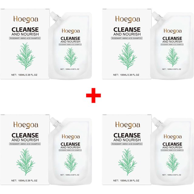 Rosemary Hair Regrowth Shampoo Smooth Frizzy Improve Hair Loss Reduce Oil Secretion Relieve Itchy Scalp Dandruff Removal Shampoo