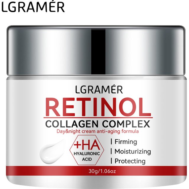 Retinol Lifting Firming Face Cream Collagen Smooth Wrinkles Facial Skin Moisturizer Fade Fine Lines Brighten Skin Care Cosmetics
