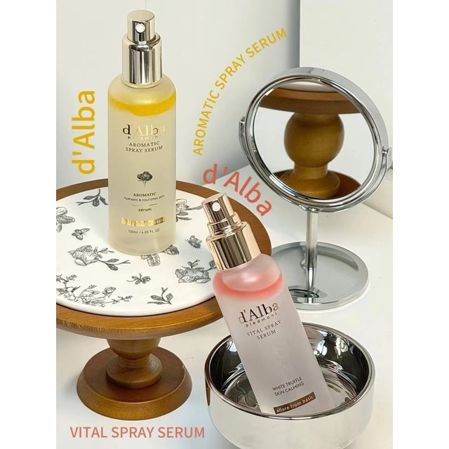 White Truffle d'Alba Aromatic Spray Serum PA++++ SPF50+ Light Sunscreen White Truffle Initial Mist Facial Moisturizer Skin Care