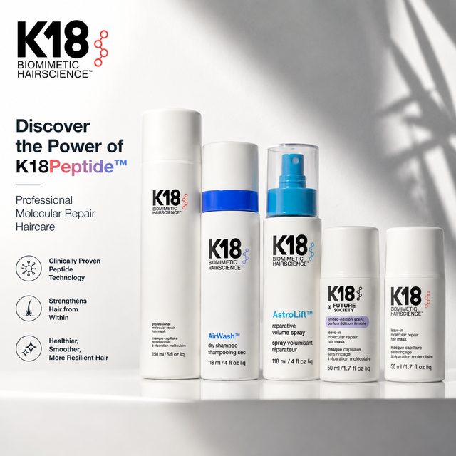 K18 NEW 50ML Leave-In Molecular Repair Hair Mask Deep Conditioning Keratin Treatment Soften Hair Smoothing Healthy Hair Care