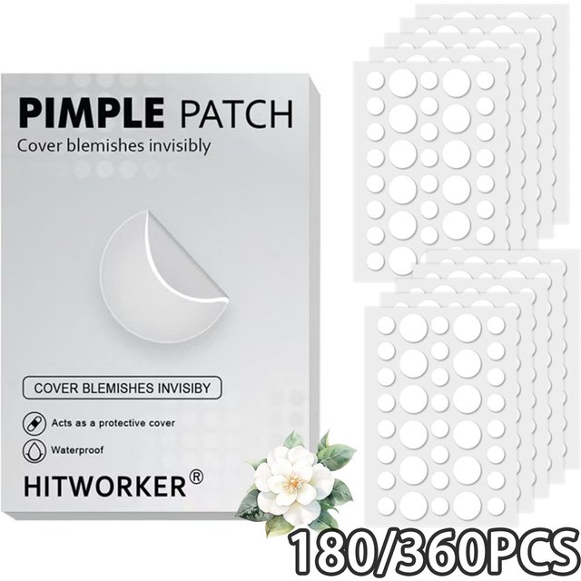 Hydrocolloid acne patch facial cleansing care essence, tool accessory, invisible and waterproof, suitable for all skin types