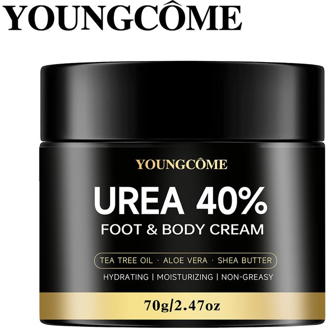 Urea 40% Cream Foot Cream for Dry Cracked Feet Heels Knees Hands Repair Treatment,Moisturizer Dead Skin Remover Foot Cream