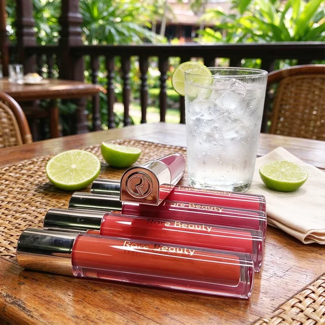Rare Beauty Moisturizing Lip Gloss Blush Cream Lasting Mashed Potato Liquid Blusher Hand Cream Skincare Spray Prime Products