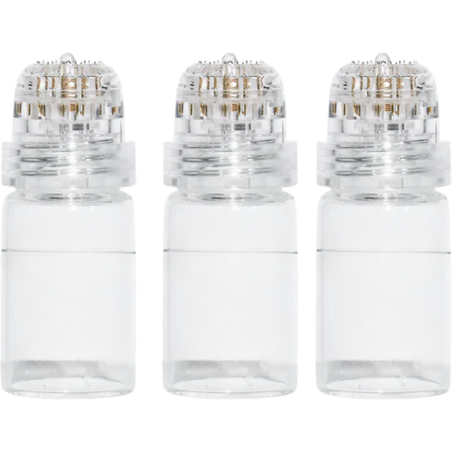 2PCS 0.25 0.5mm Serum Applicator Microneedle Hydra 20 needles Micro infusion Systerm For Hair Beard Growth Skin Care