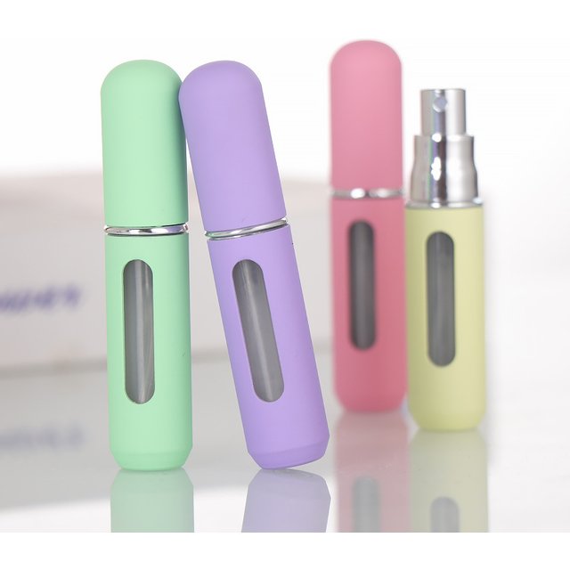 Atomiseur de parfum de voyage de 5ml, récipient liquide Portable pour cosmétiques, Mini pompe en