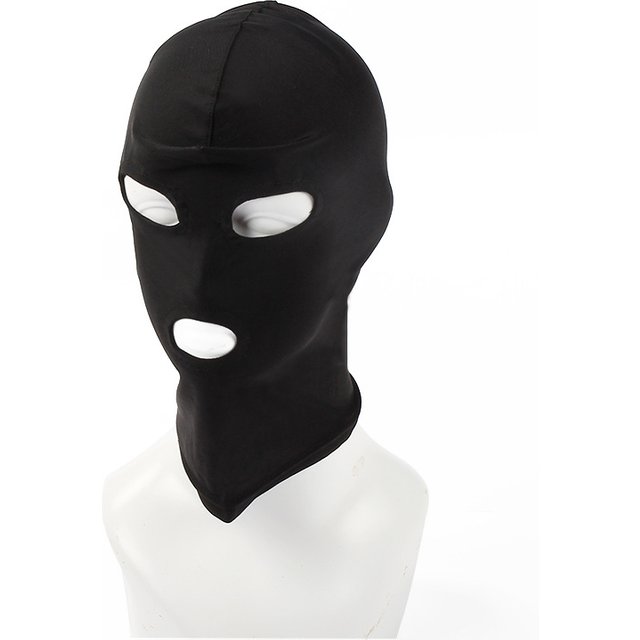 Adult Men Women Spandex Balaclava Open Mouth Face Mask Stretchy Full Head Cover for Costume Party, Role Play & Performance Art