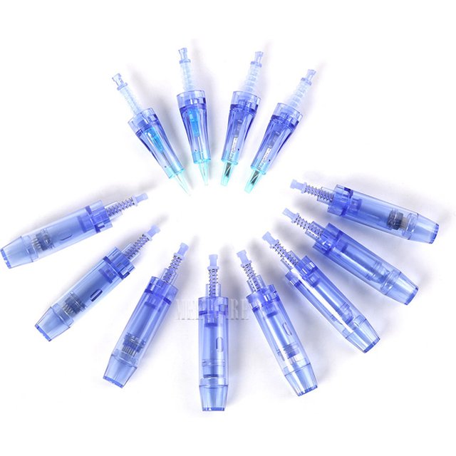 50/100 Pcs Cartridges Bayonet For A1 Dr Pen Needles Microneedling Beauty Skin Care Tool for 9/12/24/36/42/Round Nano 3D 5D Tips