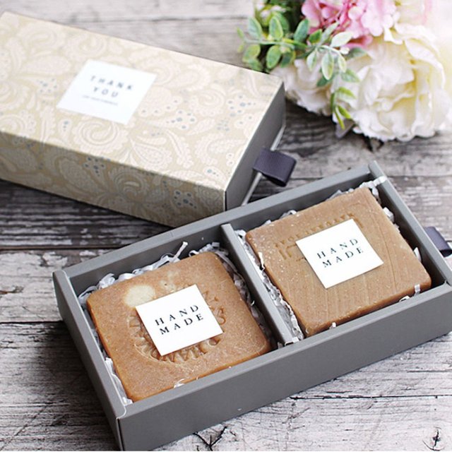 10/20/30pcs/lot Kraft Tea Drawer-type Creative Gift Box Soap Tea Pull Box Cosmetic Drawer Carton
