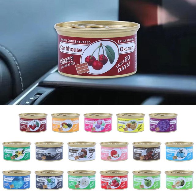Auto Aroma Auto Lufter frischer Parfüm Dosen Holz blöcke Kaffee Geschmack langlebige Auto Aroma therapie Auto Deodorant Lieferungen