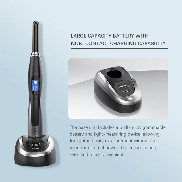 COXO DB686 HONOR LED Dental Light Curing Lamp Low Temperature Oral Photosensitive Machine Teeth Whitening Resin Curing Light