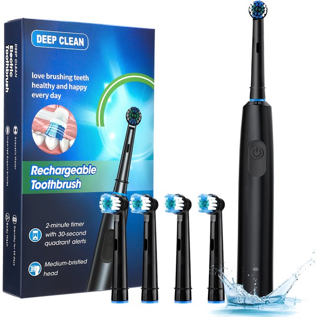 Electric Toothbrush Cordless USB Rechargeable Waterproof Intelligent Toothbrush Effective Oral Care Adults Automatic Tooth Brush