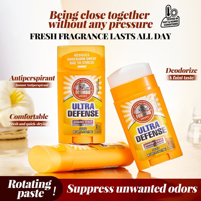 Antiperspirant Deodorant Stick,Gentle Deodorant,Keeps Underarms Dry and Fresh All Day,Ideal for Daily Use and Sports Occasions