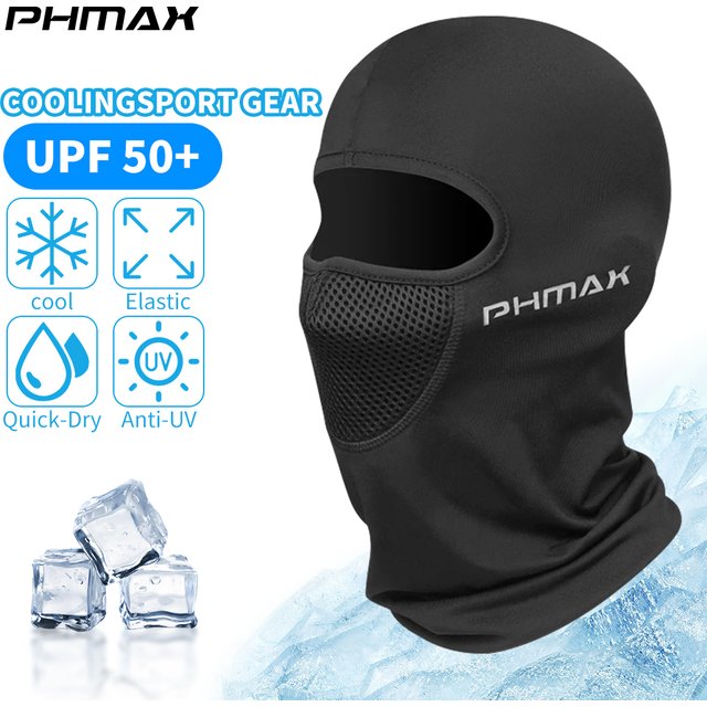 PHMAX cyclisme coupe-vent masque extérieur chasse randonnée armée tête masque facial été refroidissement cou guêtre randonnée cyclisme casque