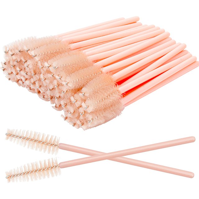 Applicateur de baguette de Mascara jetable en Nylon, brosses à cils pour greffage d'extension de
