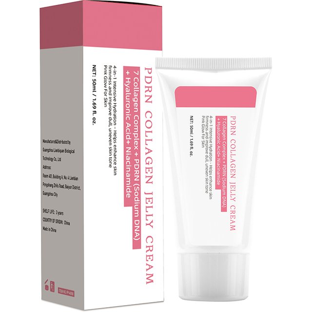 PDRN Collagen Jelly Cream for Soothing and Firming Elasticity Long-lasting Hydration Moisturizer Face Cream for women