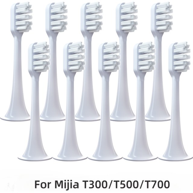 For Xiaomi Mijia T300 T500 T700 Ultrasonic For Mijia Mi Electric Toothbrush Nozzles High-density Replacement Tooth Brush Head
