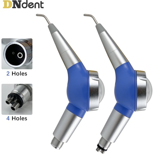 Dental Air Polisher Sandblasting Air Prophy Jet Air Water Spray Polisher Easy Jet Teeth Whitening 2-Hole/4-Hole Dentist Tools