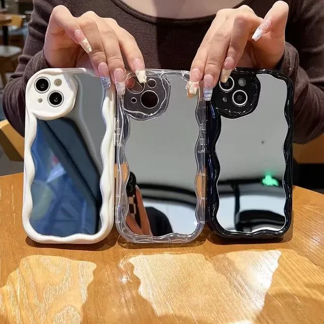 Mirror Makeup Phone Case For Xiaomi 17T Pro 15T POCO X8 Pro Ultra Max M7 F7 X7 Pro M6 X6 F4 NFC X5 F6 5G Soft Casing