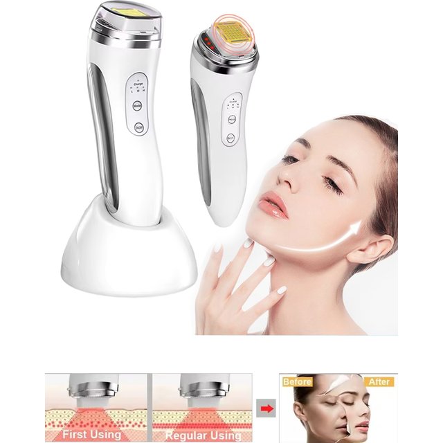 Radio Frequency Facial Lifting Machine Dot Matrix Wrinkle Removal SKin Tightening RF High Frequency Facial Care Massager Device