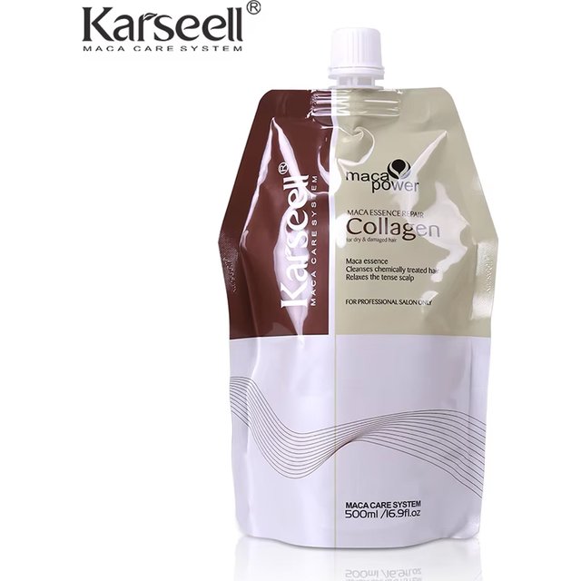 Karseell 500ml Keratin Hair Mask Collagen Hair Treatment Deep Repairs Argan Oil Conditioner for Dry Damaged Hair Care Product