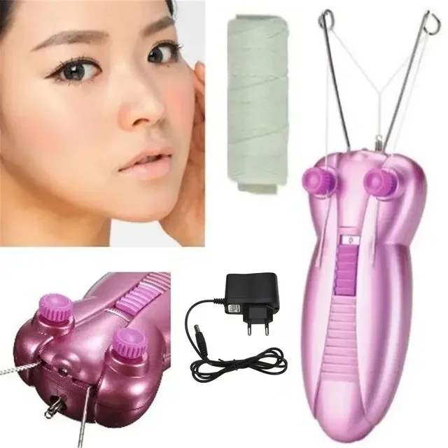 Épilateur électrique professionnel en fil de coton pour femme, rasoir facial pour le corps, machine