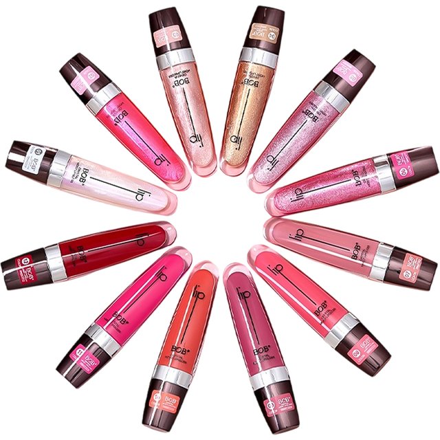 12 Colors Moisturizing Waterproof Lip Gloss Non Sticky High Shine Sheer Tint Long Lasting Glamour Lip Makeup