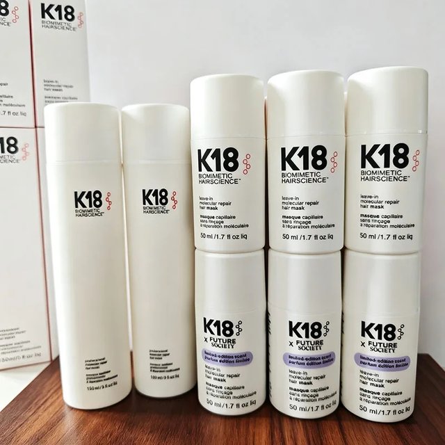Trending K18 50ML Leave-In Molecular Repair Hair Mask Deep Conditioning Keratin Treatment Soften Hair Healthy Smoothing HairCare