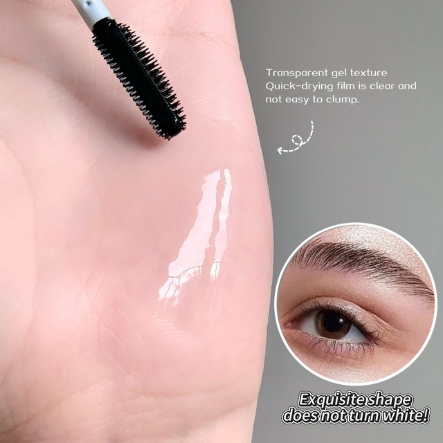 SHAQINUO Clear Eyebrow Gel Waterproof Sweatproof Natural 3D Wild Brow Gel Lamination Styling Fixing Makeup Cosmetics
