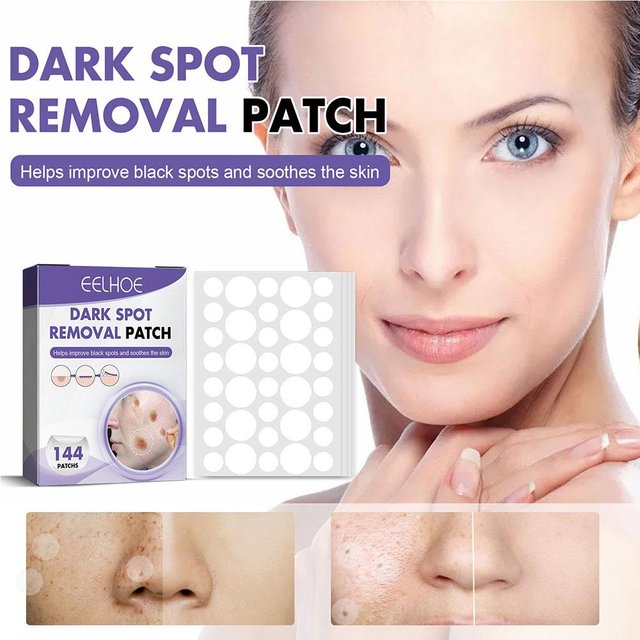 144pcs/1box Face Spot Patches Smooth Skins Improve Cleansing Black Essential Care Women Facial Skin Patch Lightening Spots