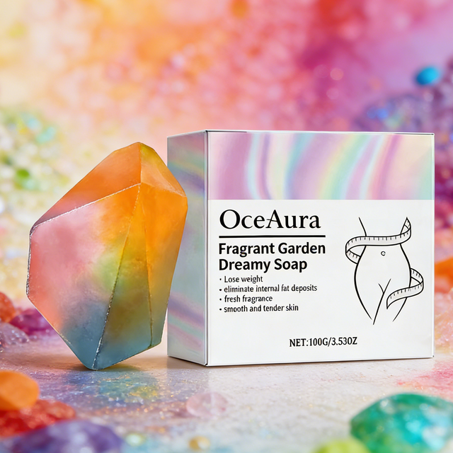 Savon OCEAURA Jardin Parfumé Rêveur Nettoyage en Profondeur et Élimination Efficace de la Saleté Savon de Bain 100g Pour Laver le Visage et Faire la Douche