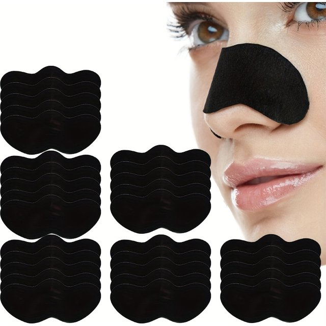 10 Pcs Blackhead Removal Nose Strips Deep Pore Cleansing Oil Control Facial Patches for men Women Daily Skin Care