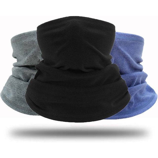 Masque facial chaud d'hiver, coupe-vent, écharpe faciale en velours épais pour hommes et femmes, respirant, élastique, pour cyclisme en plein air, Ski, couvre-cou