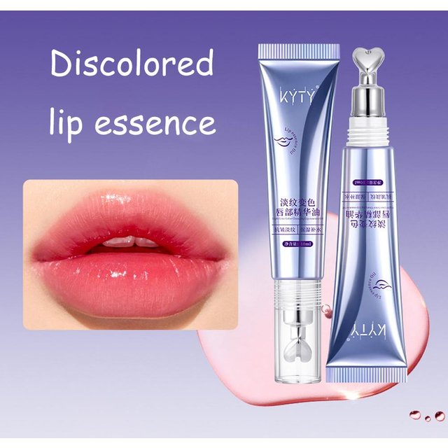 Hydrating Glossy Lip Oil with Metal Applicator,Plumping Moisturizing Lip Care Tint for Dry Lips Transparent Lip Jelly Makeup