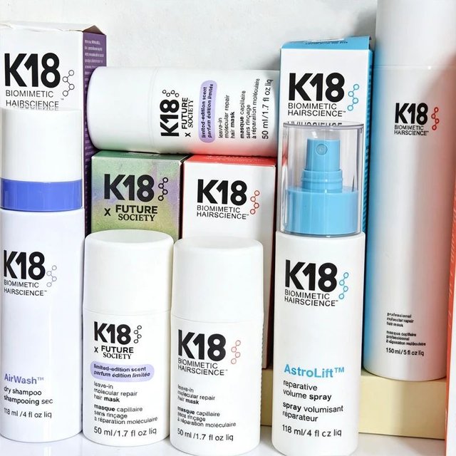 K18 Leave-In Molecular Repair Hair Mask Deep Conditioning Keratin Treatment Soften Hair Smoothing Healthy Hair Care 50ml 150ml