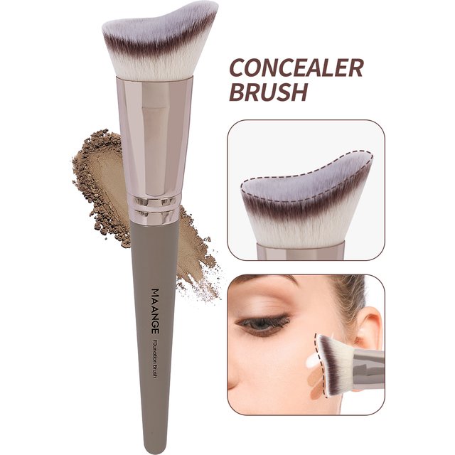 MAANGE Contour Brush Premium Contour Blush Face Makeup Brush Perfect For Cheek Forehead Jaw Nose Blending Deepening Contouring