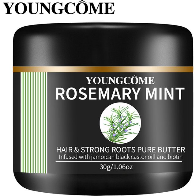 YOUNGCOME Rosemary Mint Hair Conditioning Cream Improves Frizz Prevents Hair Loss Hair Care Scalp Treatment Anti Dandruff