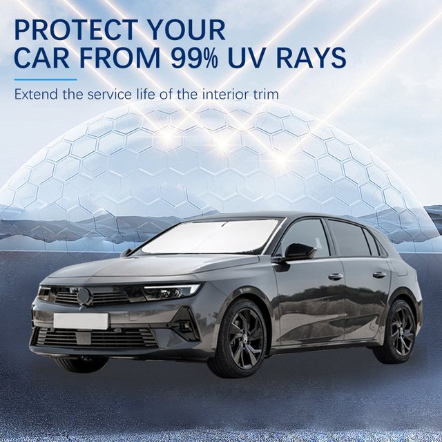 For Opel Astra Verano Antara OTC Summer Car Accessories Car Windshield Sun Shade Covers for Front Window Sunscreen UV Parasol