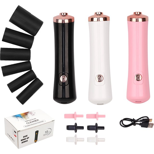 Wholesale ortable Electric Glue Shaker Usb Charge Wake-Up Device for Nail Polish Tattoo Ink Pigment Liquid Shaking Lash Glue Too