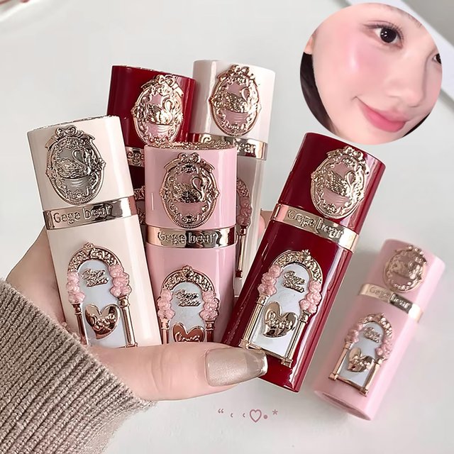 Gege Bear Liquid Blush Long-lasting Moisturizing Waterproof Natural Contouring Face Facial Blusher Gifts